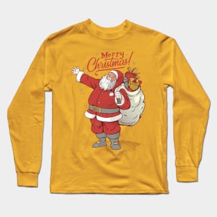 Merry Christmas Santa Long Sleeve T-Shirt